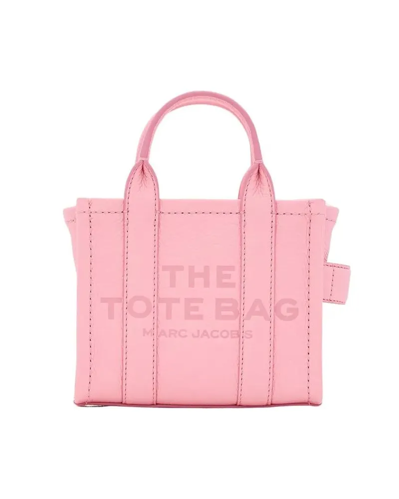 Marc Jacobs Totes The Mini Leather Tote Bag Rosa