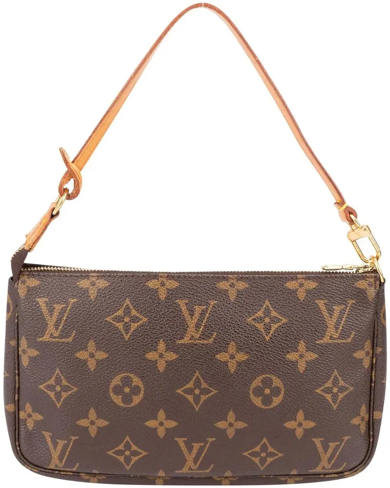 Louis Vuitton Crossbody Bags  Canvas Monogram Pochette Accessoire braun Braun