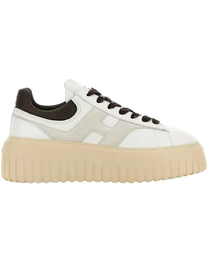 Hogan Low-Top Sneaker Sneakers White beige Beige