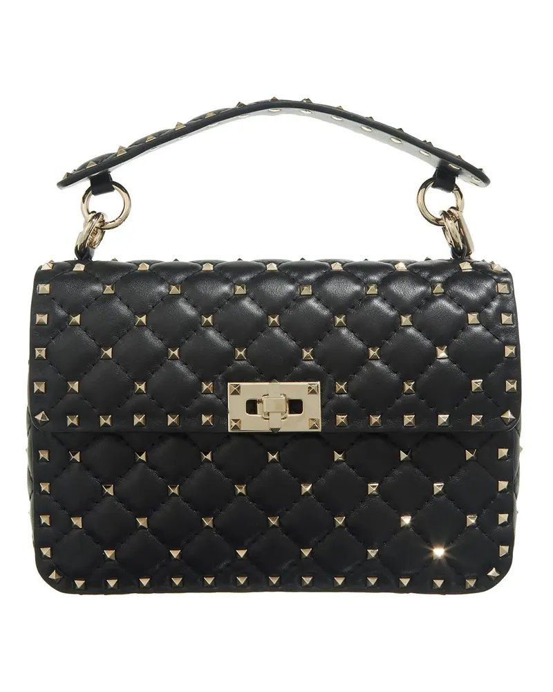 Valentino Garavani Crossbody Bags Medium Shoulder Bag Rockstud Spike schwarz Schwarz