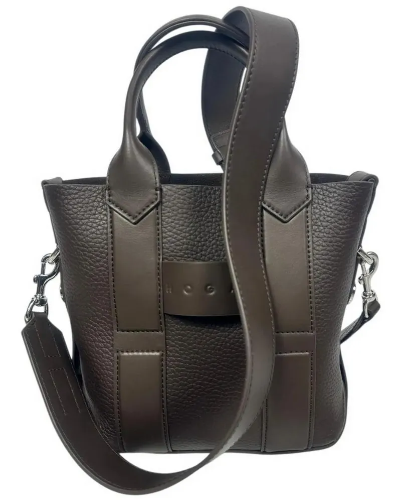 Hogan Shopper Bags Dark Brown braun Braun