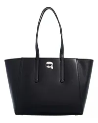 Karl Lagerfeld Shopper K/Ikonik 2.0 Leather Tote Pin Schwarz