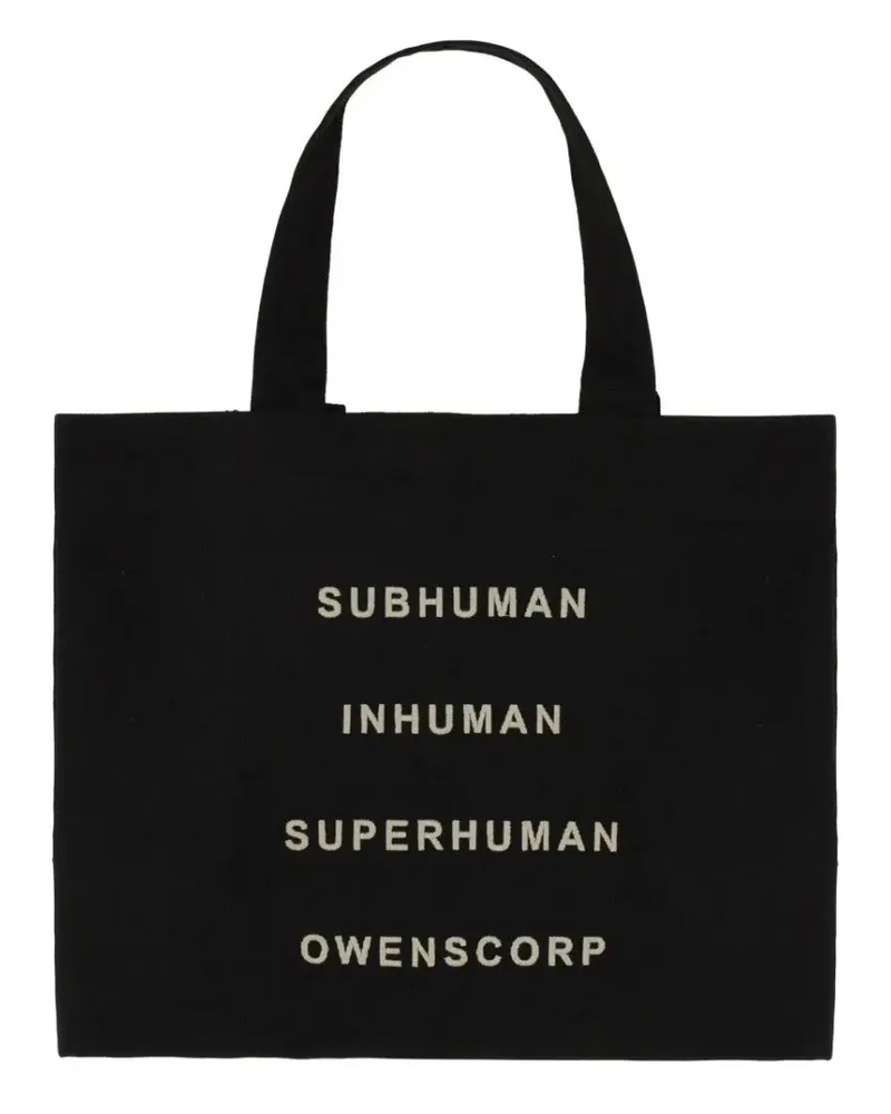 Rick Owens Shopper & Totes Beach Tote Bag schwarz Schwarz