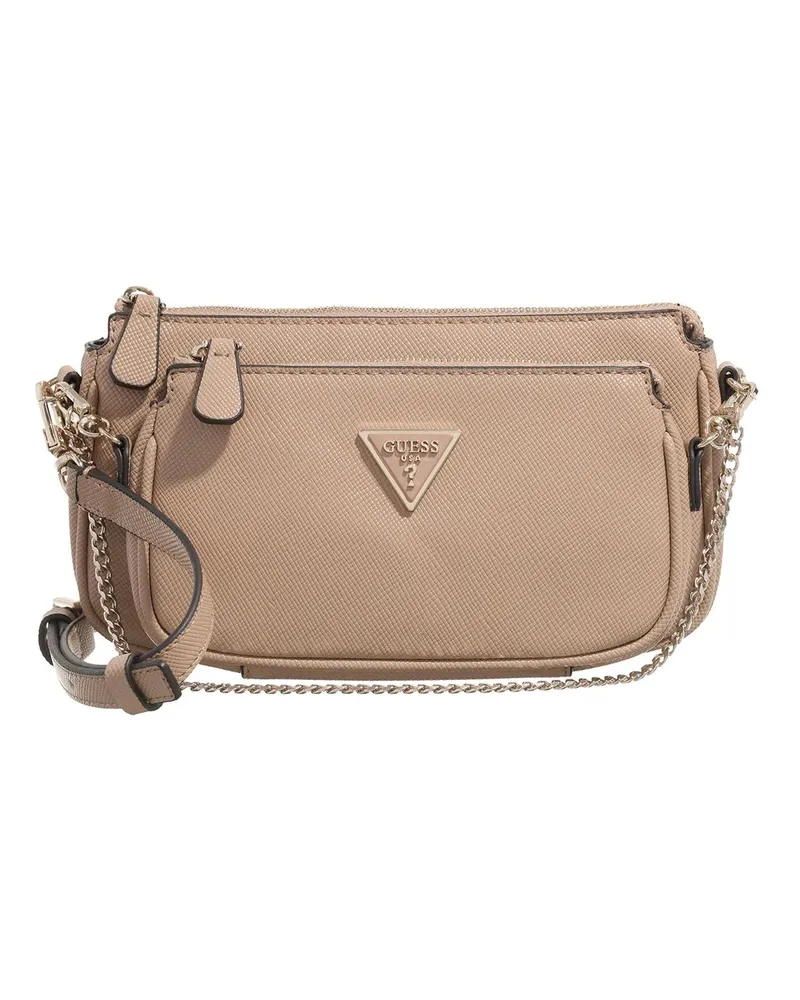 Guess Crossbody Bags Noelle Dbl Pouch Crossbody beige Beige