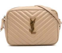 Hobo Bags Matelasse Leather Monogram Lou Camera Bag braun