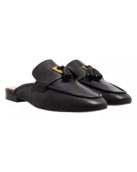 Coccinelle Slipper & Pantoletten Loafer Open Back Smooth Leather Schwarz