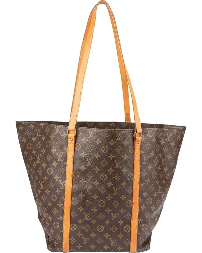 Louis Vuitton Crossbody Bags  Canvas Monogram Sac Shopping Shoulde braun Braun