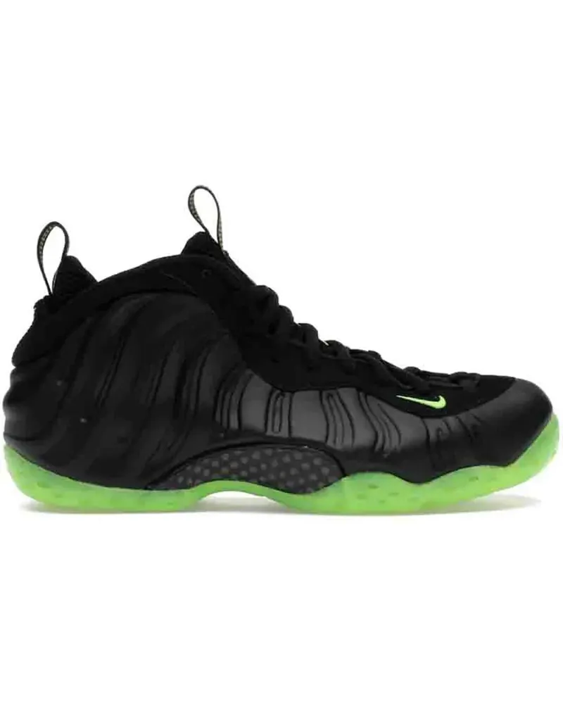 Nike Low-Top Sneaker  Air Foamposite One Black Volt schwarz Schwarz