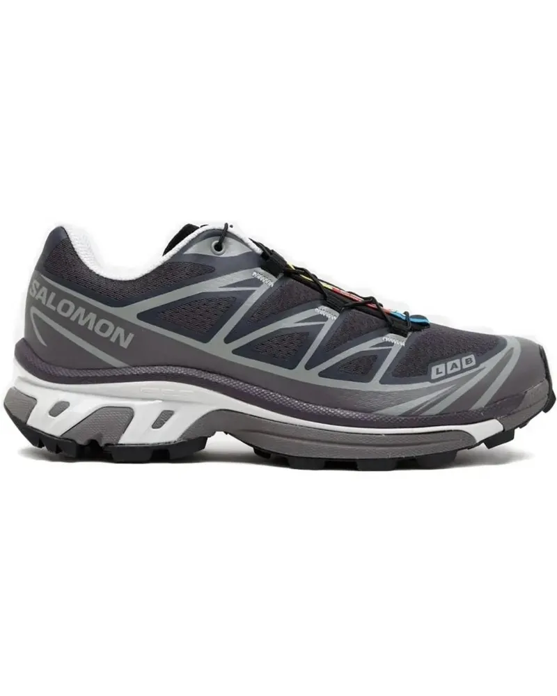 Salomon Low-Top Sneaker Xt-6 Nine Iron/excalibur/plum Perfect grau Grau