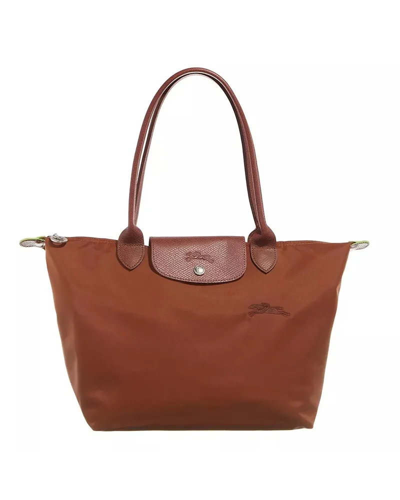 Longchamp Shopper Le Pliage Green Tote Bag M cognacbraun Cognacbraun