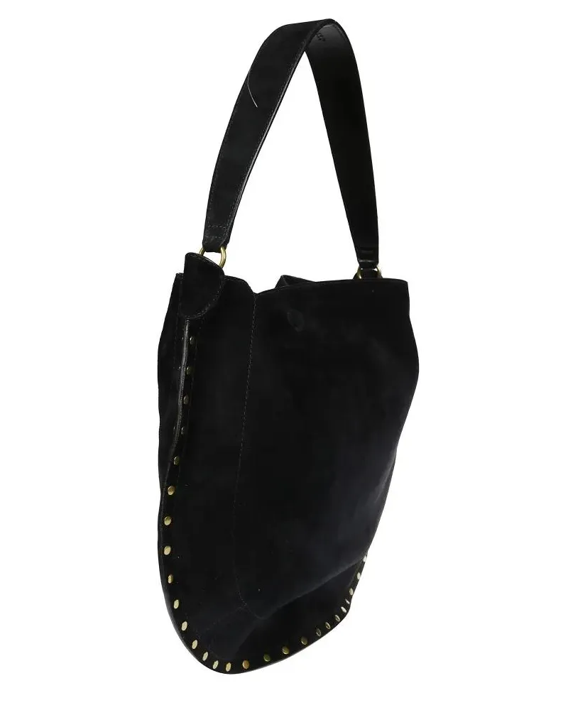 Étoile Isabel Marant Hobo Bags Oskan Hobo Soft Shoulder Bag schwarz Schwarz
