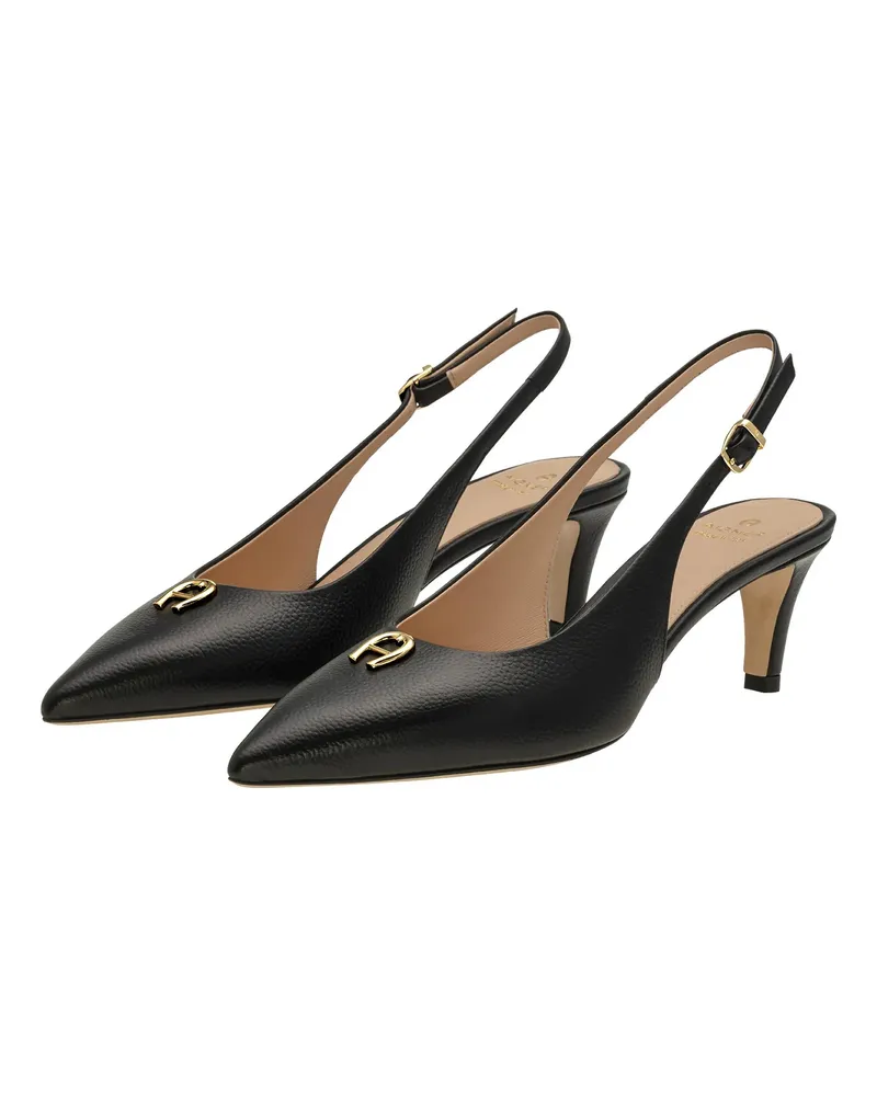 Aigner Hohe Schuhe Pumps MADONNA 7C schwarz Schwarz