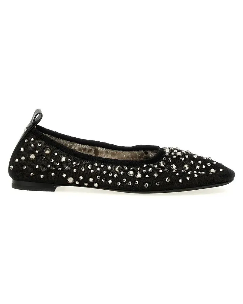 Tory Burch Crystal' Ballet Flats schwarz Schwarz