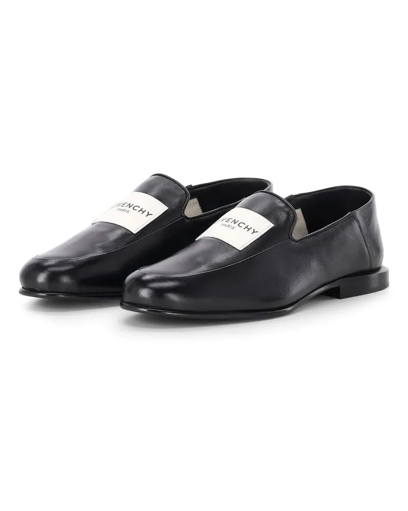 Givenchy Low-Top Sneaker Loafers mit Logo schwarz Schwarz