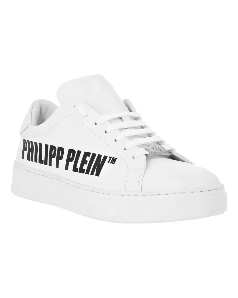 Philipp Plein Low-Top Sneaker Lo-Top Turnschuhe weiß Weiß