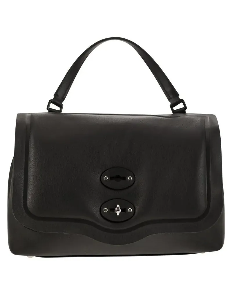 Zanellato Hobo Bags Postina Pillow - S Handbag schwarz Schwarz