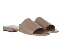 Slipper & Pantoletten Box Mule beige
