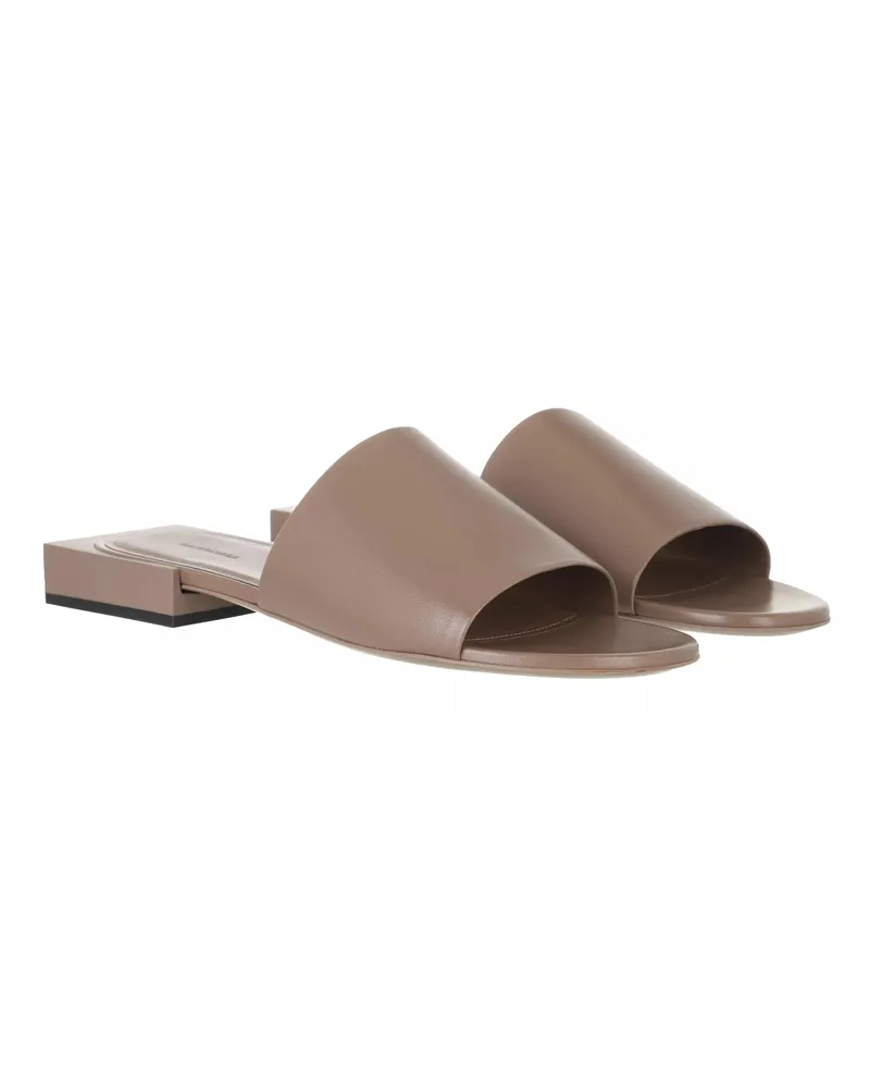 Balenciaga Slipper & Pantoletten Box Mule beige Beige