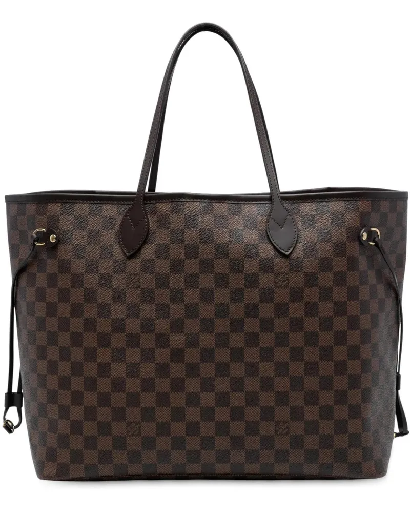 Louis Vuitton Shopper Damier Ebene Neverfull GM braun Braun