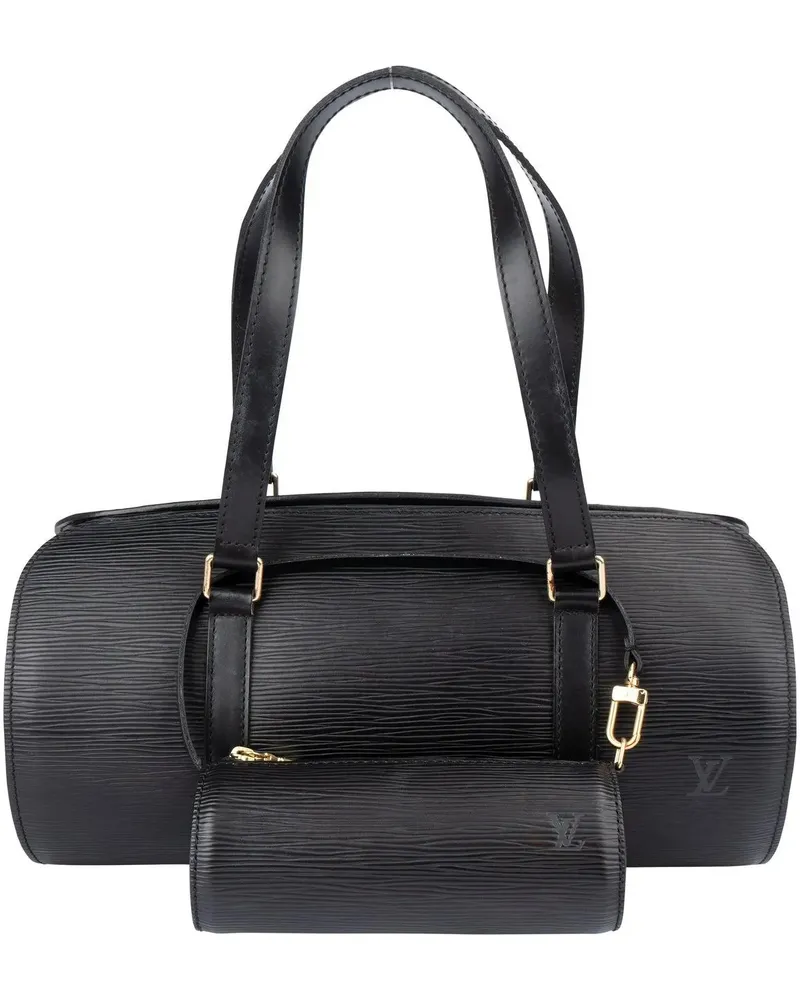 Louis Vuitton Crossbody Bags  Noir Epi Leather Soufflot Set Handba braun Braun