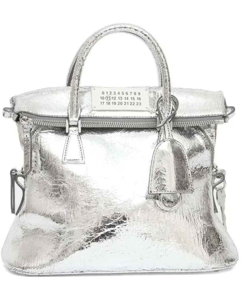 Maison Margiela Crossbody Bags 5ac Loved To Death Mini H7730 silberfarben Silber