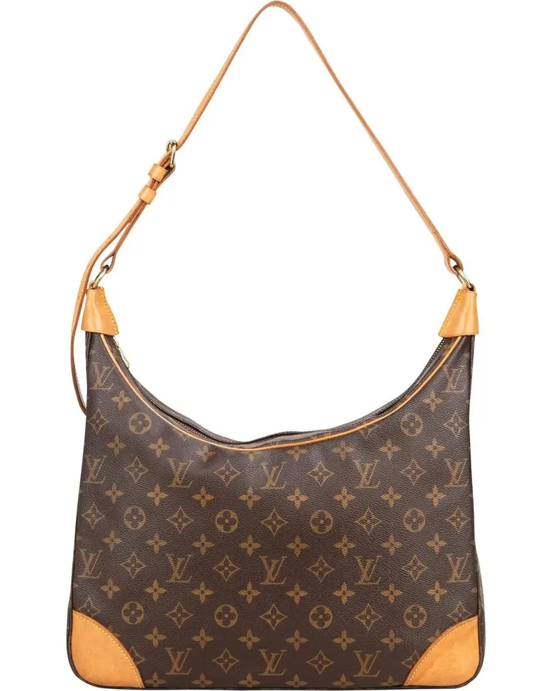 Louis Vuitton Crossbody Bags  Canvas Monogram Boulogne Crossbody B braun Braun