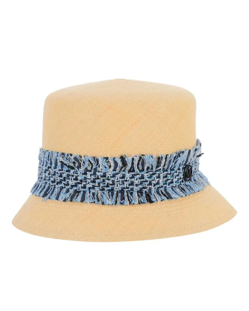 Maison Michel Caps & Mützen Mini New Kendall Hat braun Braun