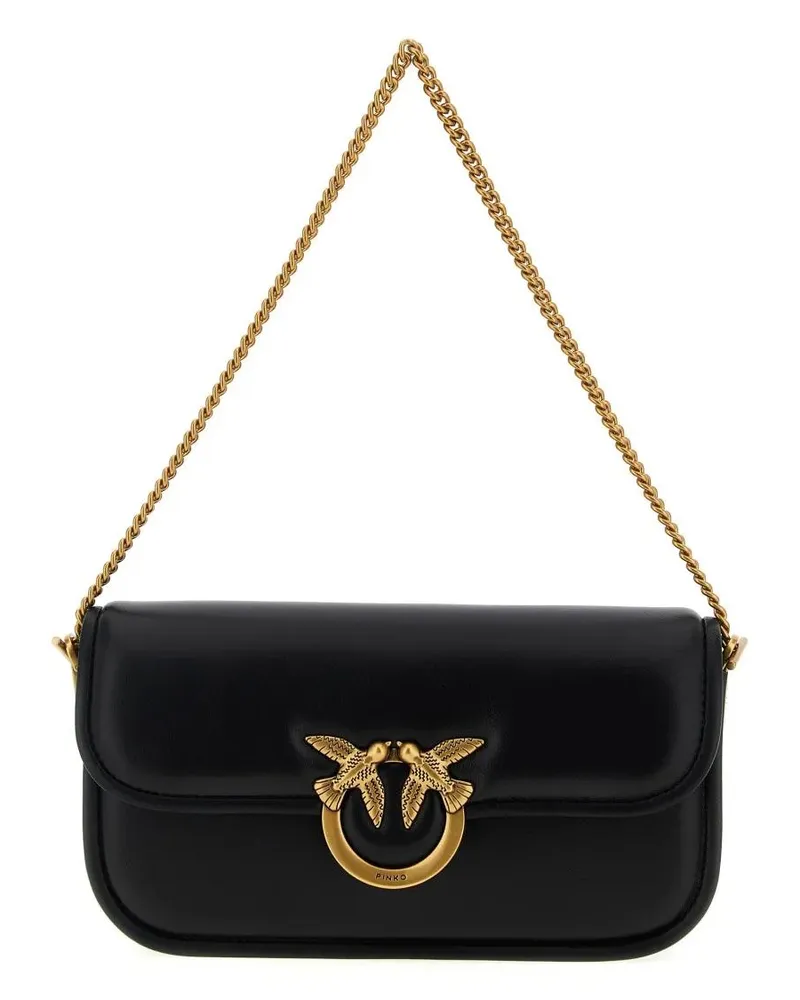 Pinko Hobo Bags 'Love Bag Box' Small Crossbody Bag schwarz Schwarz