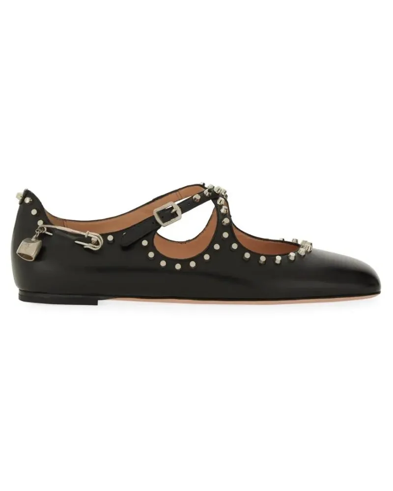 Bally Beliska" Dancer Flats schwarz Schwarz