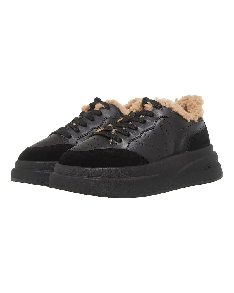 ash Sneaker Impuls Fur schwarz Schwarz