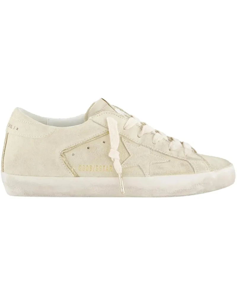 Golden Goose Low-Top Sneaker Dames Super-Star weiß Weiß