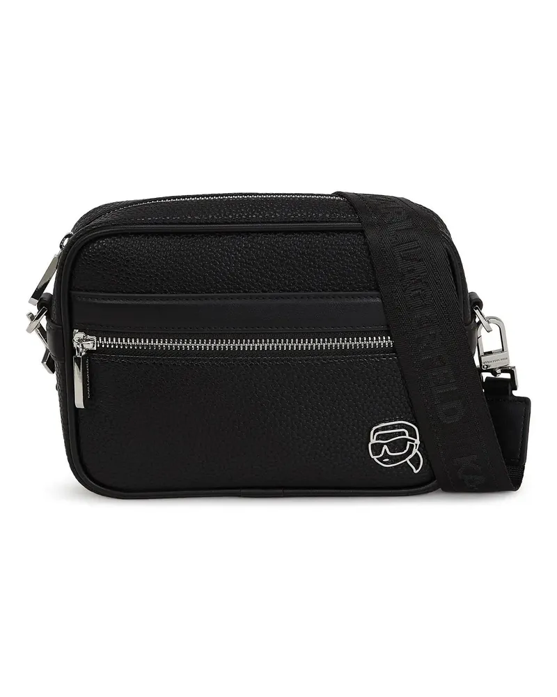 Karl Lagerfeld Crossbody Bags IKON OUTLINE UMHÄNGETASCHE schwarz Schwarz