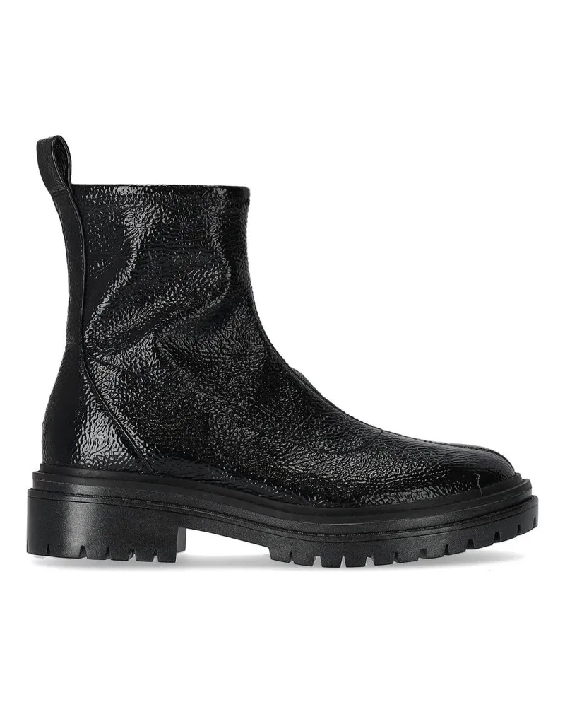 Michael Kors Stiefel Comet Black Sock Ankle Boot schwarz Schwarz