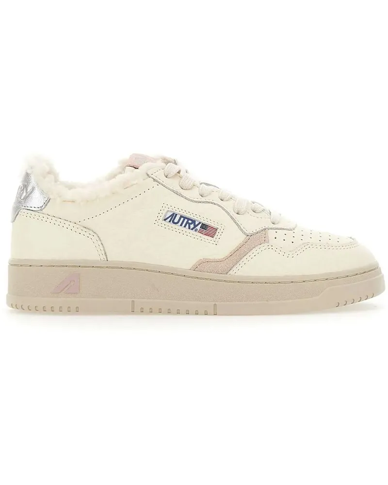 AUTRY Low-Top Sneaker Sneakers Medalist Low Silver Black Powder Grey weiß Weiß
