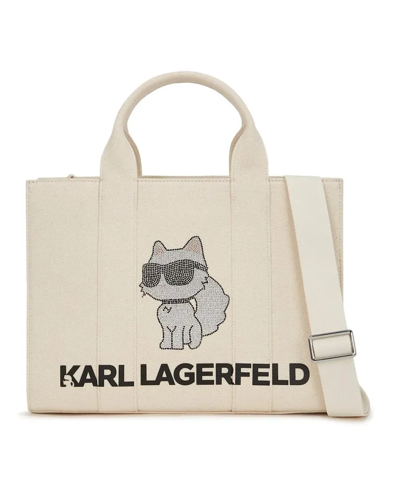 Karl Lagerfeld Shopper IKON Choupette mittelgroße Tote-Bag beige Beige