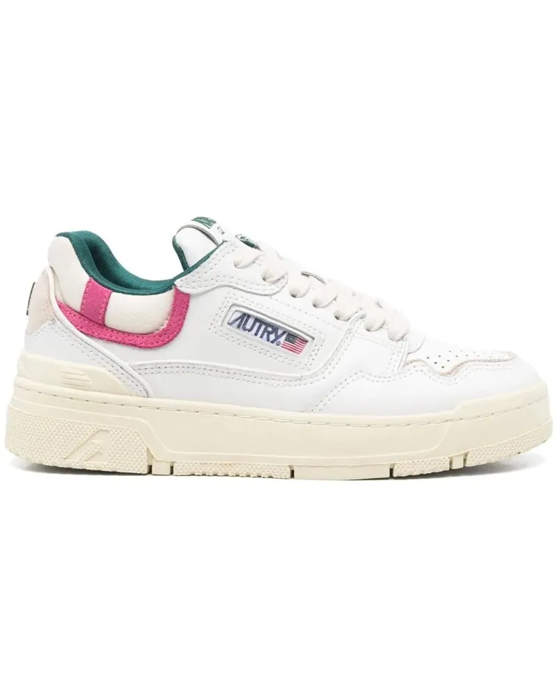 AUTRY Low-Top Sneaker Clc Low-Top Sneakers With Leather grün Grün
