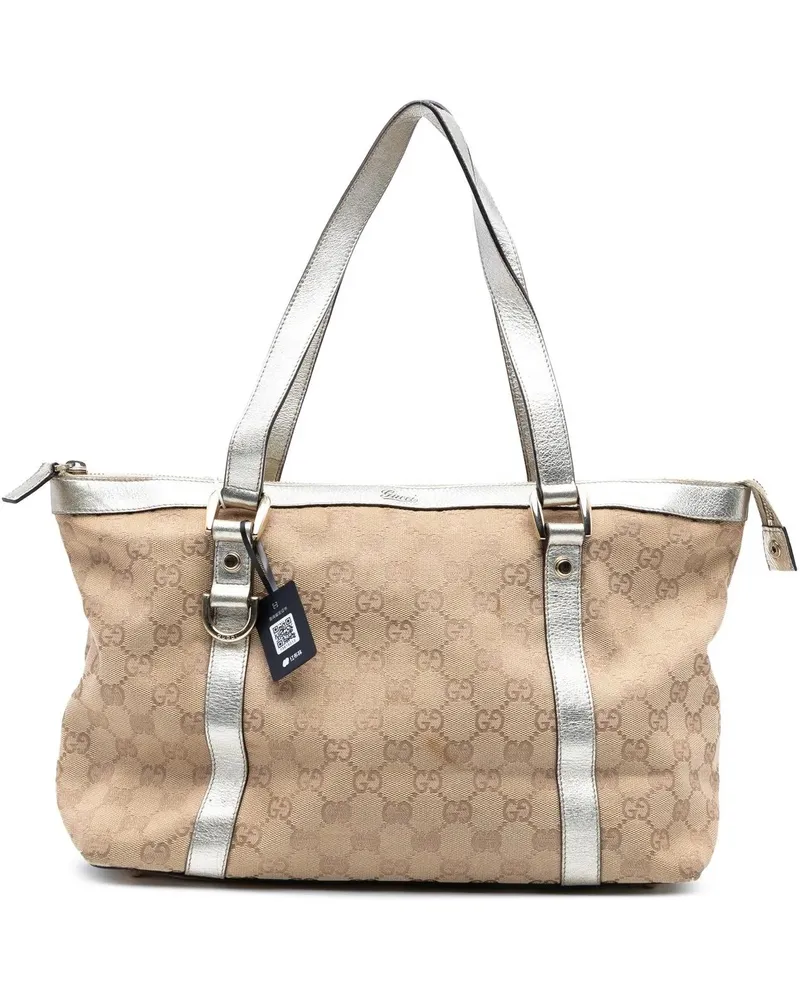 Gucci Shopper GG Canvas Abbey D Ring Tote braun Braun