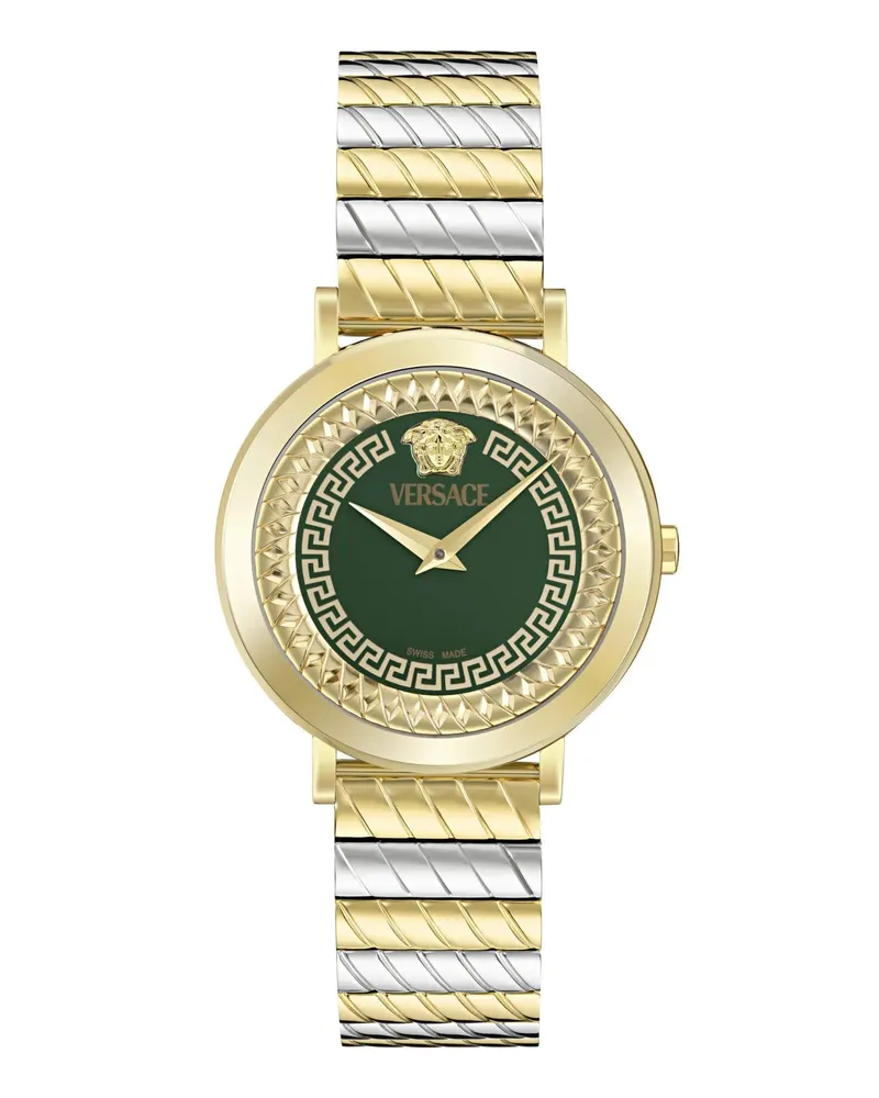 Versace Uhr Quarz-Analoguhr  Delphinus silver Silber