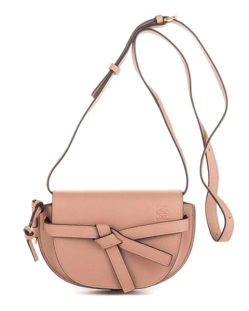Loewe Crossbody Bags Mini Gate Crossbody beige Beige