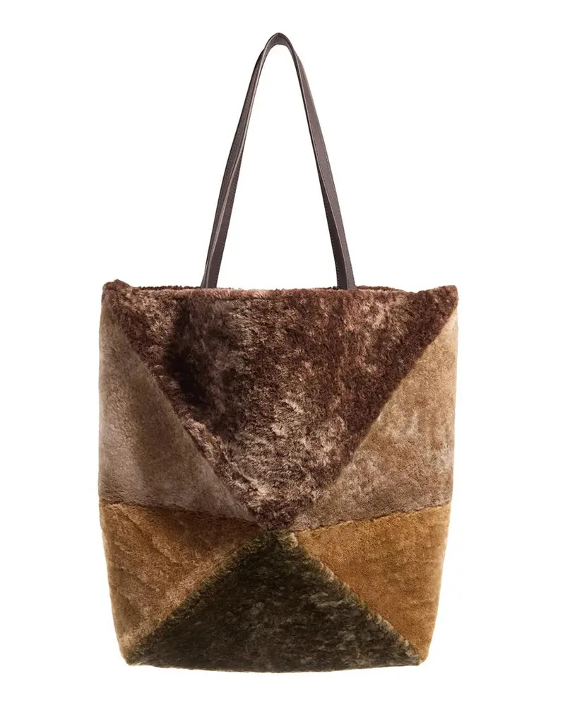 Loewe Shopper & Totes Puzzle Fold Tote Large braun Braun