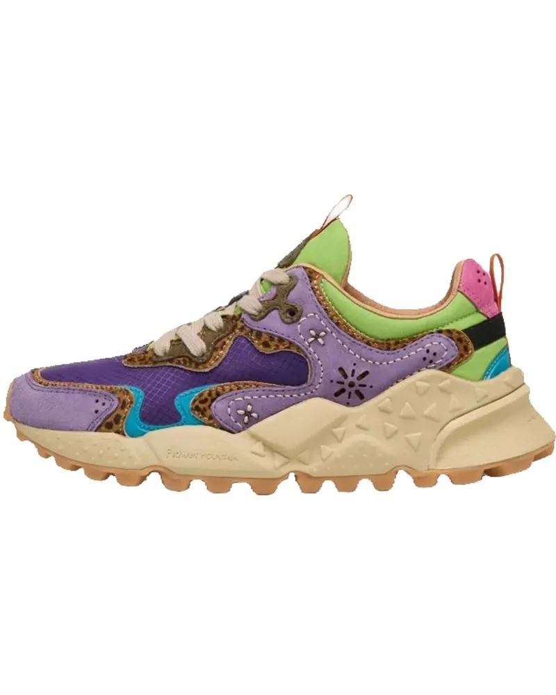 Flower MOUNTAIN Low-Top Sneaker Sneakers Purple orange Orange