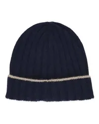 Brunello Cucinelli Mützen Cashmere Beanie Cap Schwarz