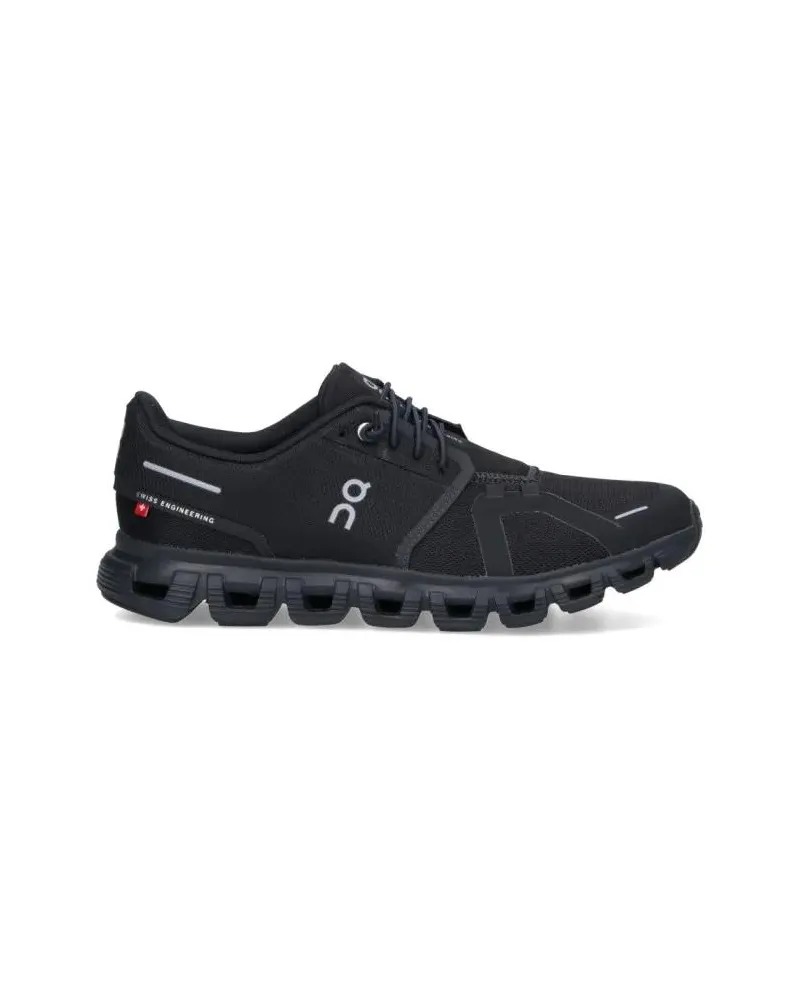 ON Low-Top Sneaker Cloud 6 Sneakers With Rounded Toe schwarz Schwarz