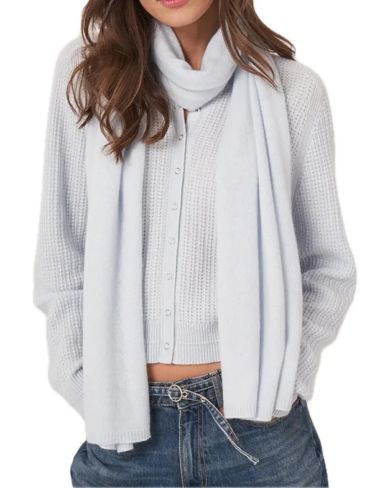 Repeat Tücher & Schals Fine knit scarf blau Blau