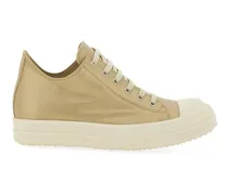 Low-Top Sneaker Lamb Leather Low-Top Sneakers With Calf Leather To grau