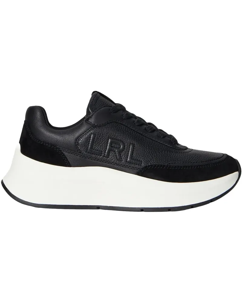Ralph Lauren Low-Top Sneaker Sneakers Black schwarz Schwarz