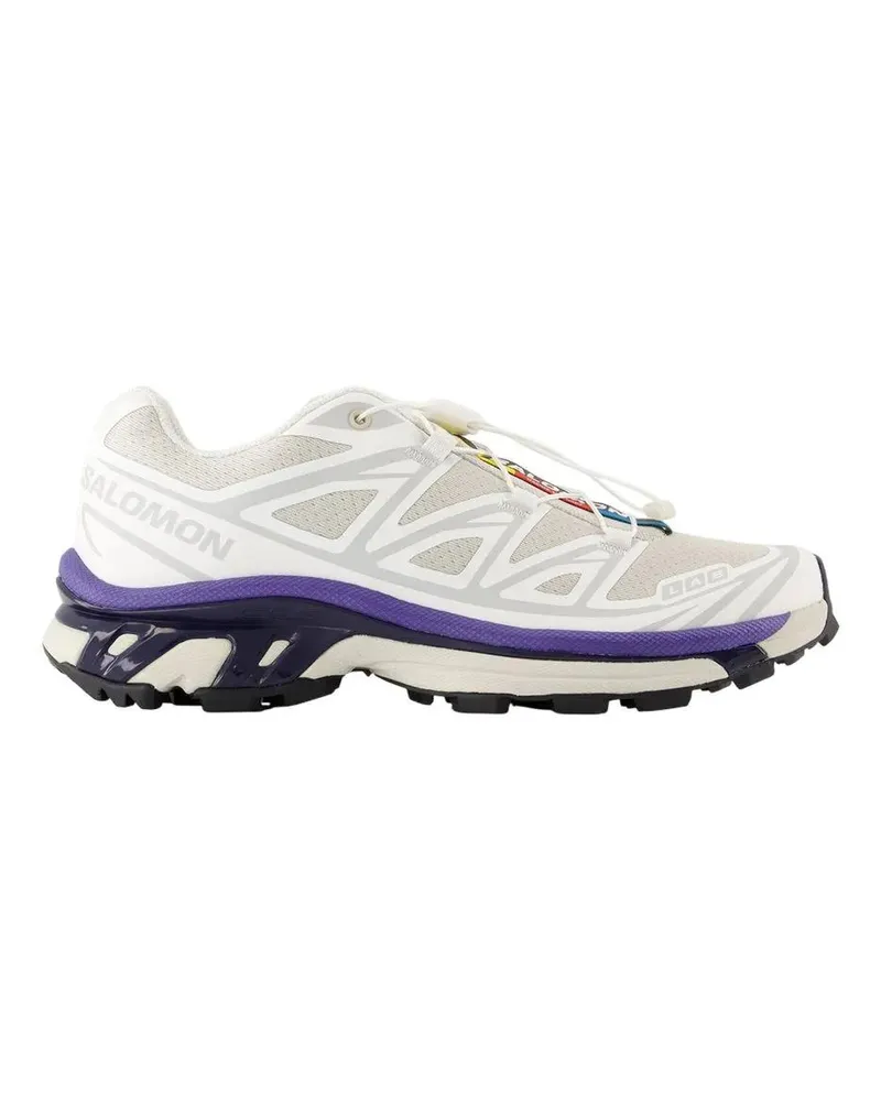 Salomon Low-Top Sneaker Xt-6 Sneakers - Synthetic - White weiß Weiß