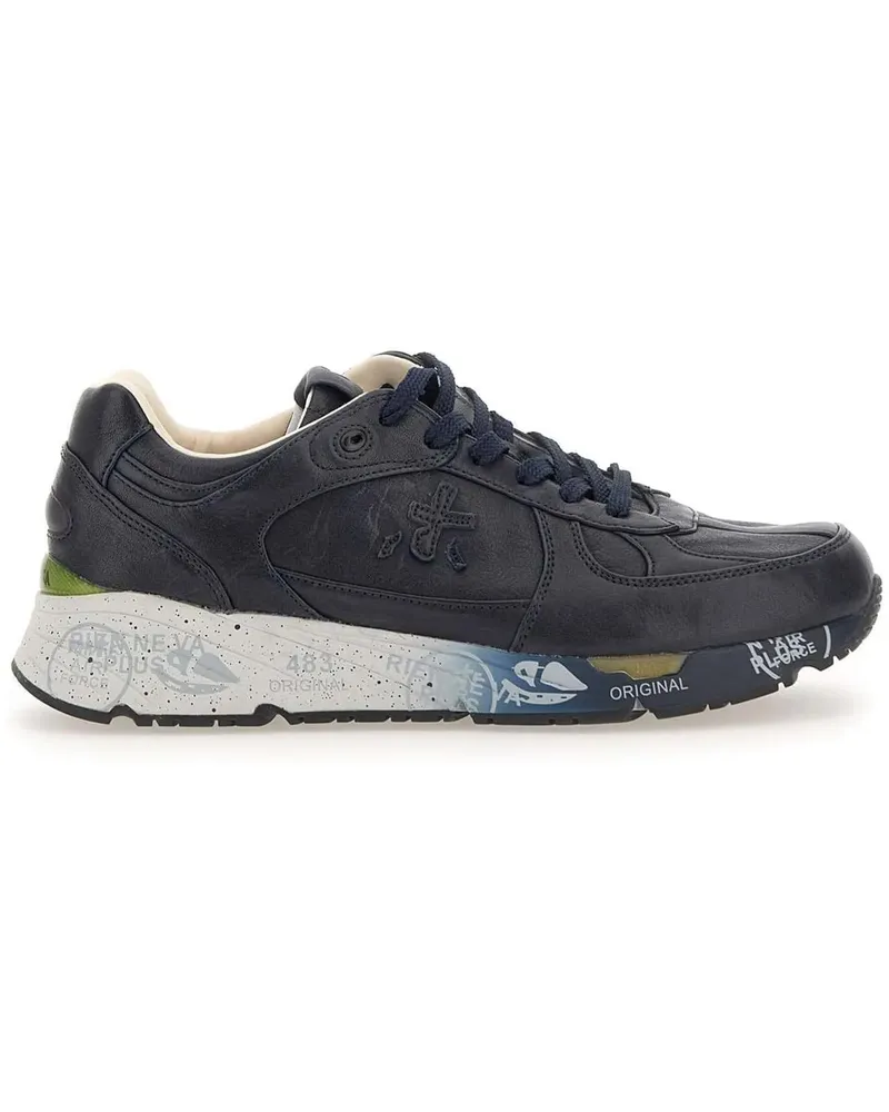 Premiata Low-Top Sneaker Sneakers Blue blau Blau