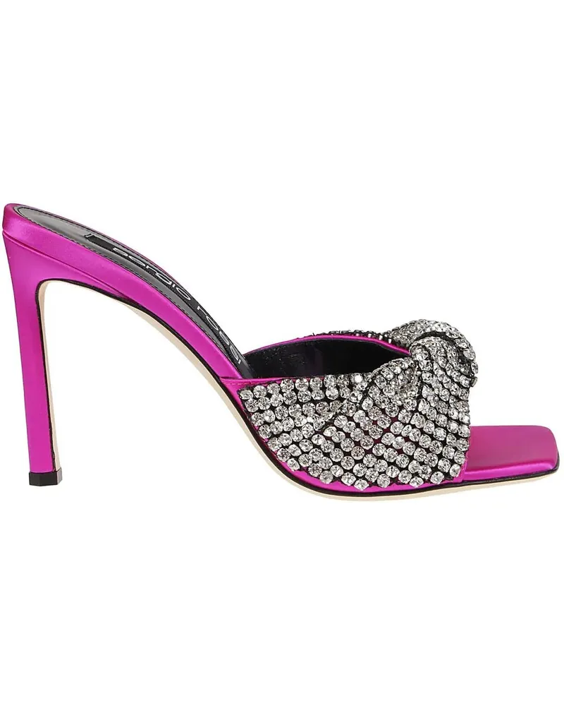 Sergio Rossi Loafer Sr Tyra Mules Pink & Purple rosa Gold