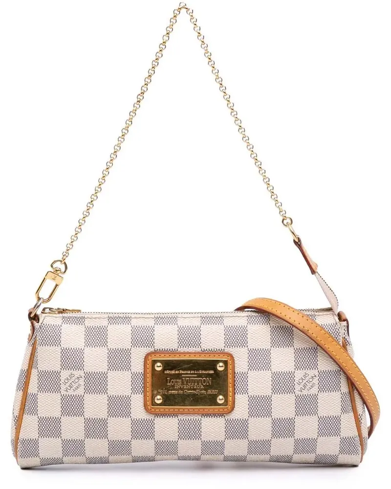 Louis Vuitton Hobo Bags Damier Azur Eva weiß Weiß